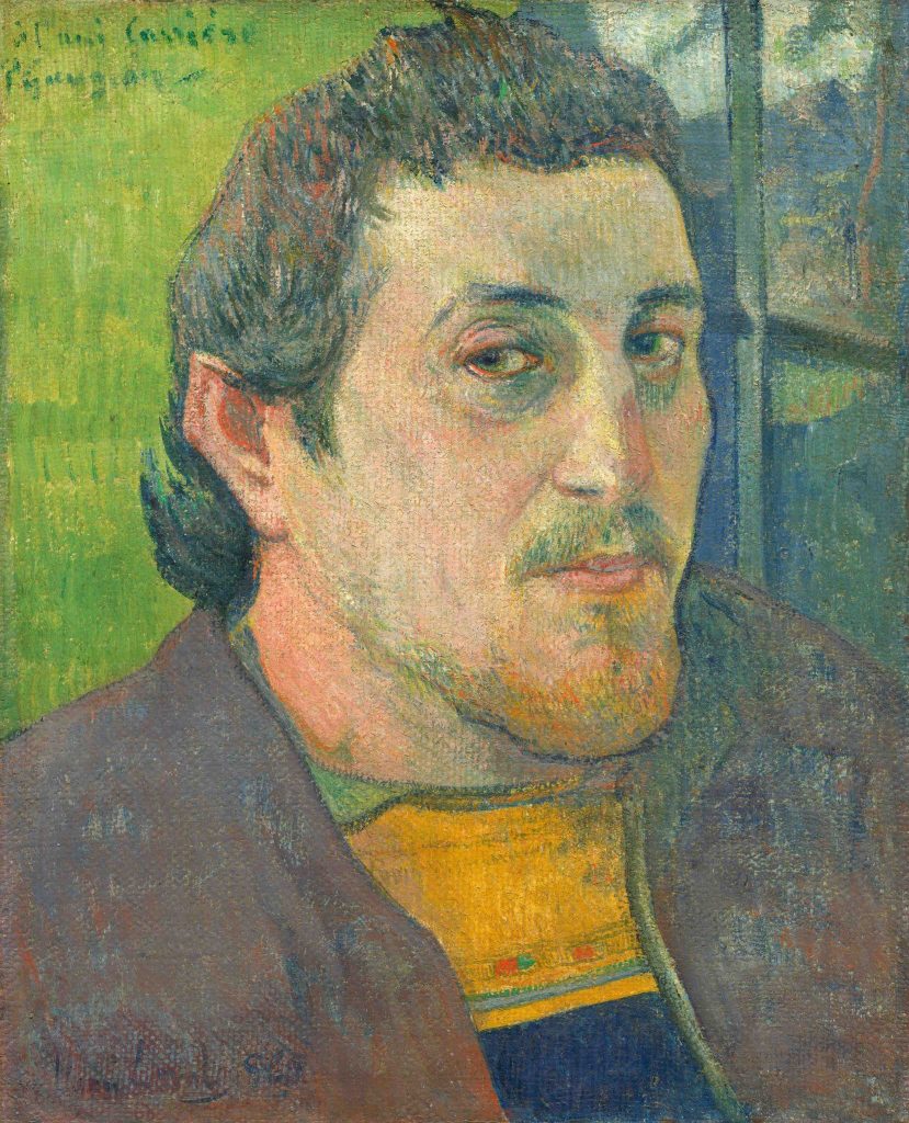 Self-portrait at Lézaven, 1888