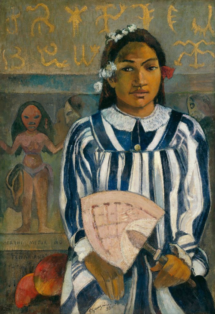 Merahi metua no Teha’amana (Teha’amana Has Many Parents), 1893, Gauguin