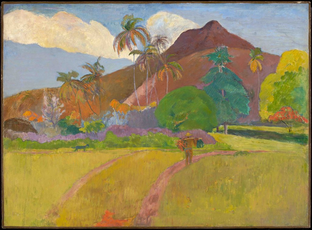 Paysage tahitien, 1891, Gauguin