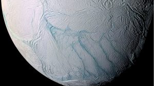Enceladis moon, stripes