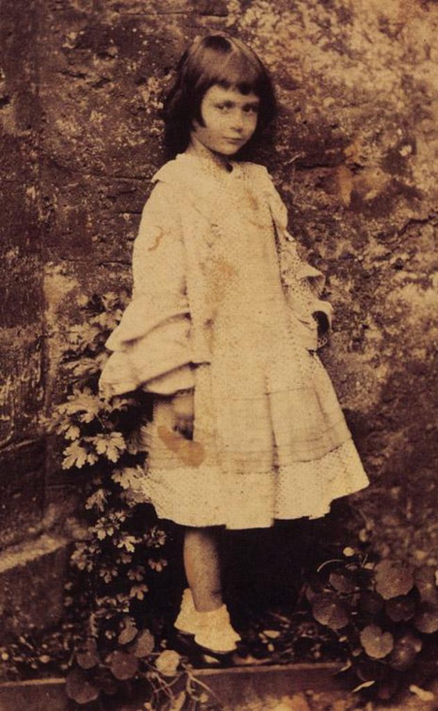 The real Alice in Wonderland, Alice Liddell, 1862