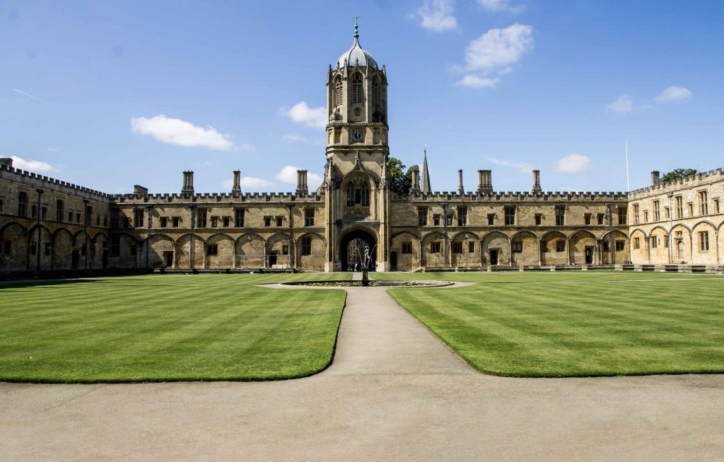 Tom tower, Christ Church College, Oxford UK