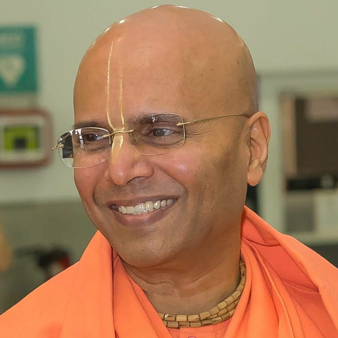 HH Bhakti Rasamrita Swami poster